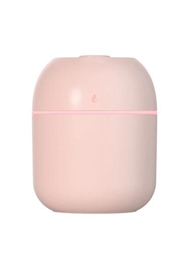 Rogfer Usb Plug-in Araba Ev Hava Temizleme Su Damlası Nemlendirici Büyük Kapasiteli Püskürtücü Pembe - Pembe