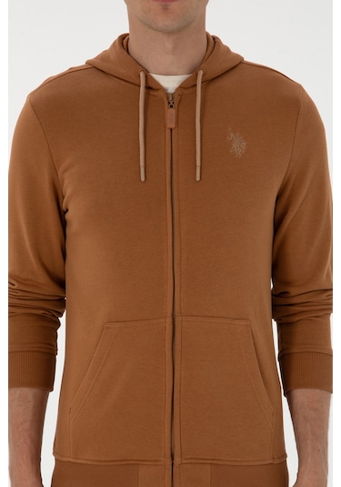 U.s. Polo Assn. Erkek Hırka Örme 50313748-vr233 Bisküvi