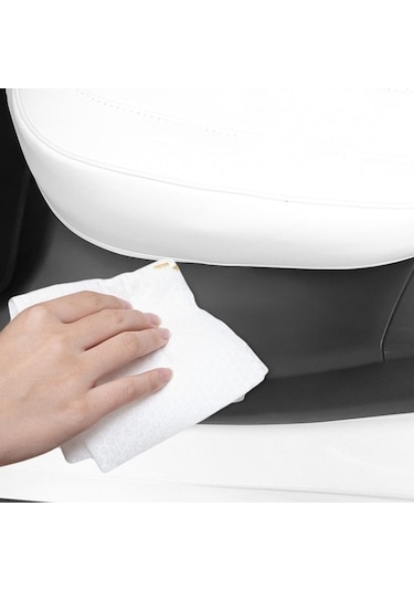 Moly Tesla Model Y 1 Çift Arka Kapı Eşiği Muhafızı Abs Mat Kapı İç Koruma Aksesuarı