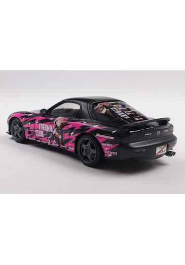 1:18 Solido 1999 Mazda Rx7 Fd3 Rs Solido Works Itasha Club Model Araba