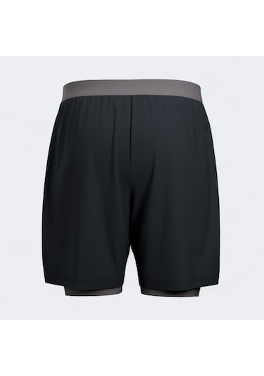 Joma Core Bermuda Siyah Erkek Spor Taytlı Şort 104194 Siyah