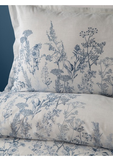 Senses Heather Complete Takımı Çift Kişilik Mavi Mavi