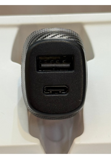 Taks 5cp02s Taks Cp02 Duo 48w Pd/qc Usb-c+usb-a Araç Hızlı Şarj Aleti Siyah