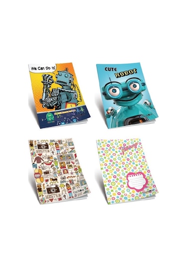 Çınar 60 Yaprak Çizgisiz A5 Okul Defteri Karton Kapak