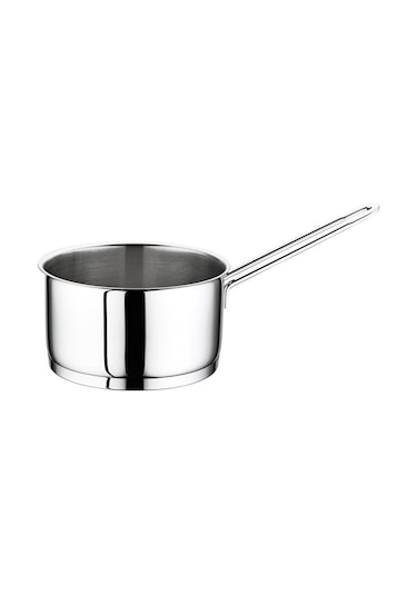 Evimsaray Tava Paslanmaz Çelik Sos Derin Luna 14cm 1.1 Lt Gri