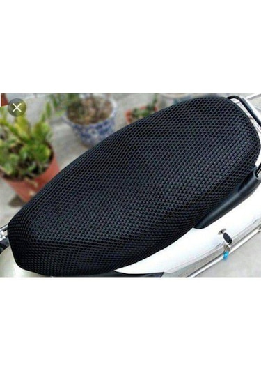 Yamaha Bws Motosiklet Sele Koltuk Kılıfı Çift Katlı Fileli 3D