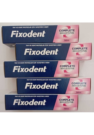Complete Diş Protez Yapıştırıcı Aromasız 47g X5 Adet