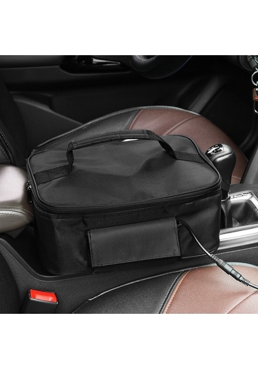 Sones Mzl005 12v Gıda Isıtıcıları Elektrikli Isıtıcı Öğle Yemeği Kutusu Konteyneri Siyah