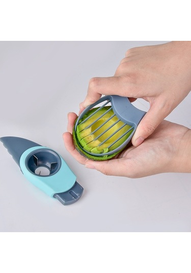 Cbtx Avokado Kesici Çok Fonksiyonlu Meyve Kesme Çukur Açma Cihazı Dilimleyici Tart Soyucu Ayırıcı