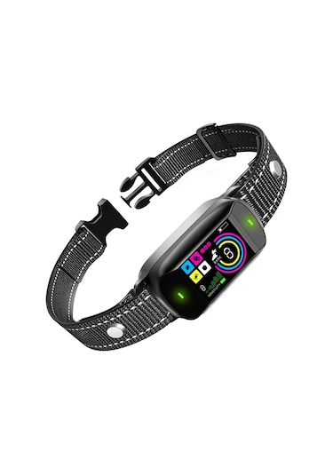 Teltree Köpek Uyandırıcı Cihazı Akıllı Ses Tanıma Su Geçirmez Titreşimli Köpek Eğitimi Kolye Bc4vs