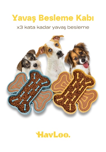 Slow Feeder Köpekler İçin Yavaş Besleme Mama Kabı