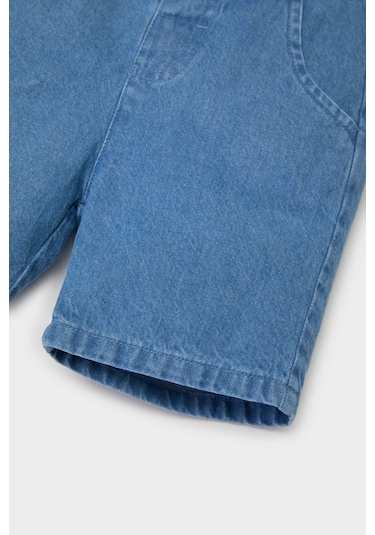 DeFacto Erkek Bebek Jean Şort E8258A525SMBE394 Mavi