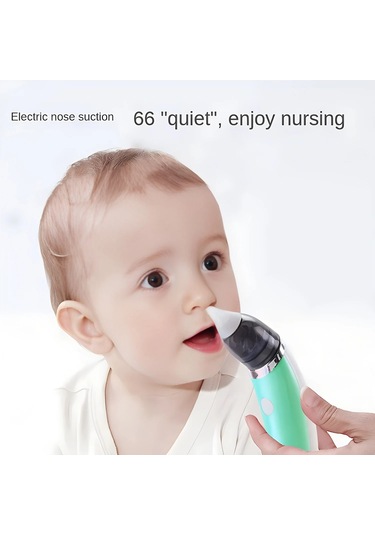 Elektrikli Yürümeye Başlayan Sümük Aspiratörler Otomatik Yenidoğan Burun Green