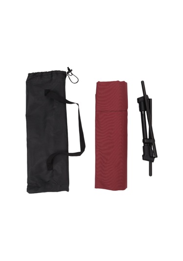 Suntek Açık Hava Plaj Şezlongu, Yürüyüş, Barbekü, Kırmızı