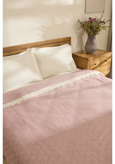 Kaşmir Home Frida Çift Kişilik Pike Rose Rose