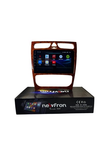 Mercedes C Class 2002-2004 Newfron 6-64 Tam Profesyonel Oem Multimedia 9"