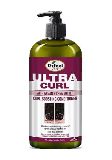 Difeel Ultra Curl Argan ve Shea Yağı Özlü Bukle Belirginleştirici Saç Kremi 1 L