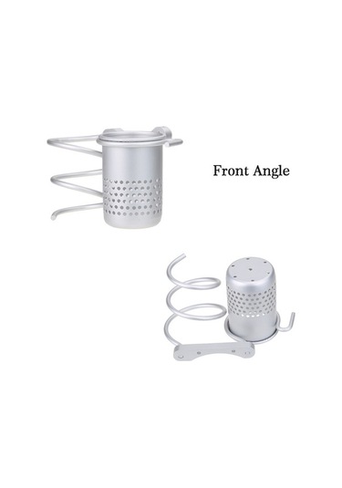 Fortunelane Duvar Tipi Saç Kurutma Tutucu - Alüminyum, Saç Testeresi Tarak İçin Konforlu Saklama Diğer Banyo Aletleri Diğer