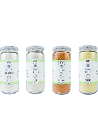 OG natural Organik Sertifikalı Bebek Ek Gıda Seti +6 Ay