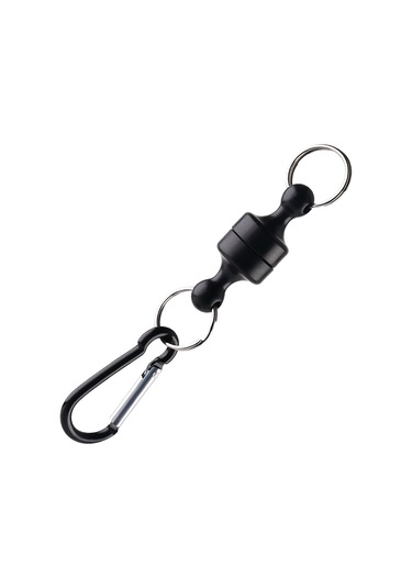 Balıkçılık Manyetik Aracı Serbest Tutucu Fly Anahtarlık Y14635 Siyah