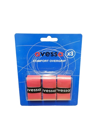 Avessa Og-80 Overgrip Kırmızı 3lü Kırmızı