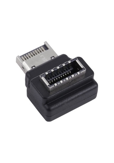 Tip E Kadın Erkek Adaptörü 90 Dönüştürücü Pc Anakart Genişletici