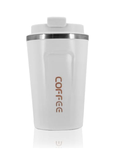 380ml Kahve Kupası Sızdırmaz Yalıtımlı Termal Kupa Araba Taşınabilir Seyahat Kahve Kupası Paslanmaz Çelik