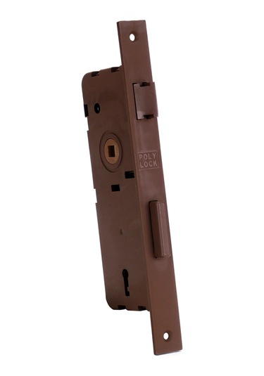 Poly-plastik İç Kapı Kilidi kahve