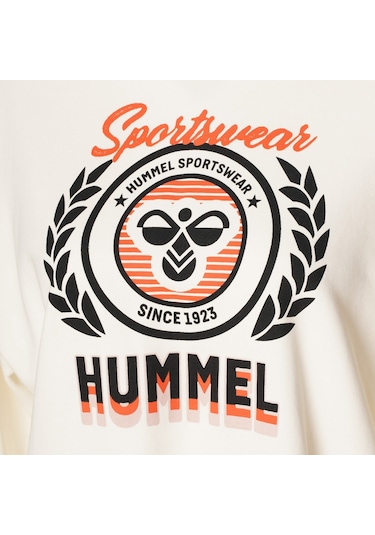 Hummel Lıne Hoodıe Kadın Sweatshirt Beyaz Beyaz