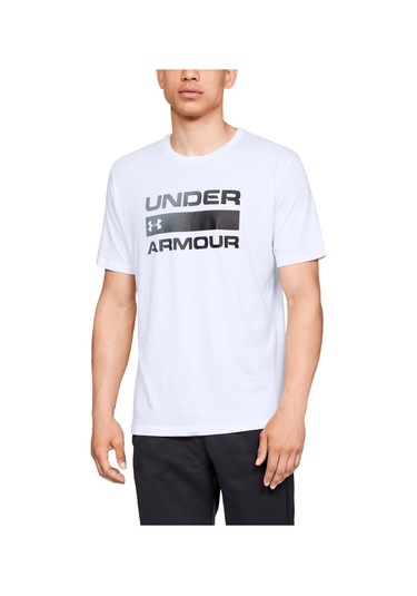 Erkek Ua Team Issue Wordmark Kısa Kollu 1329582-100