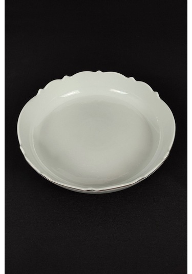 Wave Porselen Yuvarlak Sunum Tabağı Yaldızlı Lmg 315-l