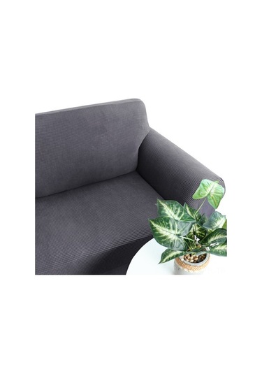 Çift Kişilik Derin Gri Polar Kumaş Koltuk Kılıfı - Esnek Ve Dayanıklı Çok Renkli Çok Renkli