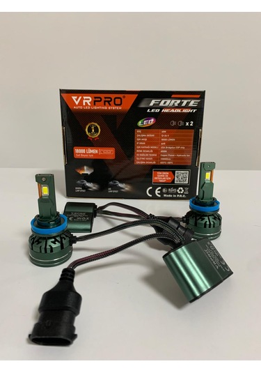 Forte H11 Led Far Ampulü 60w 18bin Lümen 12-24v Uyumlu
