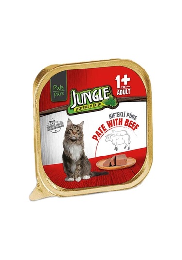 Kedi Yaş Mama Dana Etli Ezme 100 Gr
