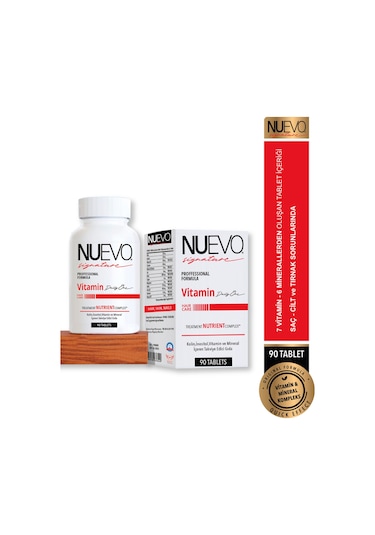 Nuevo Signature Saç Dökülmelerine Karşı Vitamin 90 Tablet