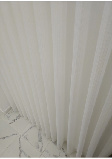 Çelik Dokuma Dökümlü Ütü Sevmez Tüm Odalar Için Spor Tül Perde (418829733)