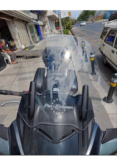 Honda Pan Europan St1300 Ön Cam Zeus 5mm Şeffaf
