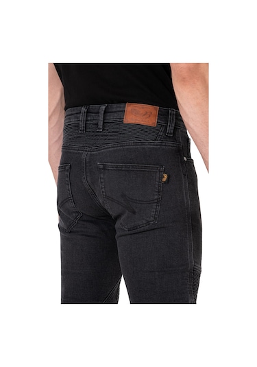 Iron Shield Flexi Korumalı Motosiklet Kot Pantolonu Erkek
