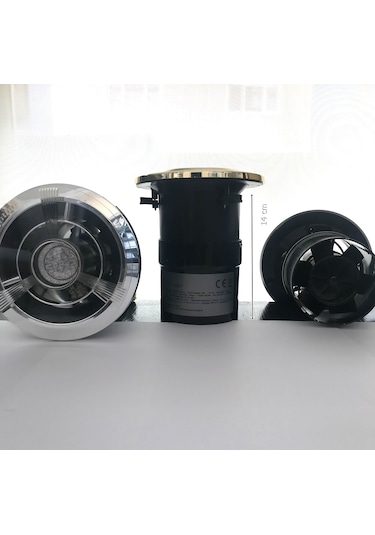 Airluks Lıghtfan Işıklı Banyo Fanı Krom - Altın