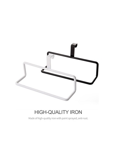 Skycity Beyaz Demir Mutfak Dolap Kapaklı Havlu Asıcı - Pratik, Sabit Kurulum, Küçük Mekanlar İçin Çok Amaçlı Diğer