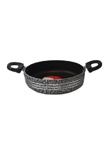 Dum Tv 18/1 Yumurta Tavası Çift Kulp 18 Cm Siyah - Gümüş