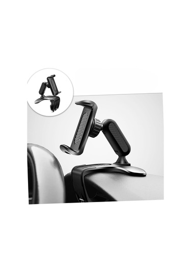 Polham 360 Derece Dönebilen Gösterge Paneli Üzeri Telefon Tutucu, Güneşlik Ve Gösterge Panel Uyumlu