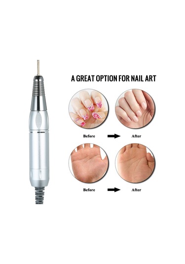 Profesyonel Elektrikli Nail Art Matkap Kalem Kolu Dosya