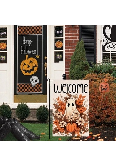 Lijinxu Cadılar Bayramı Bahçe Bayrağı Ofis Park Fenalık