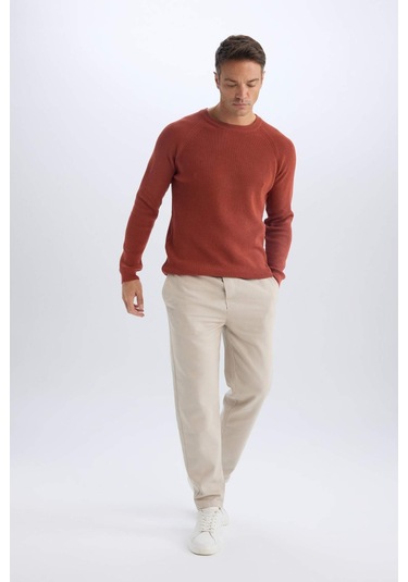 DeFacto %100 Pamuk Regular Fit Normal Kesim Yazlık Jogger Pantolon D1045AX25SPBG712