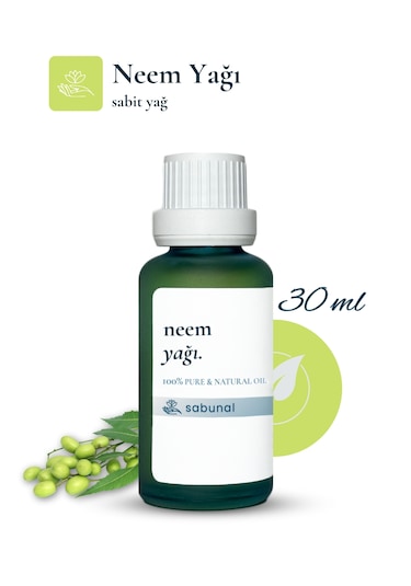 Sabunal Neem Yağı 30 ML Doğal Cilt Ve Saç Bakım Yağı