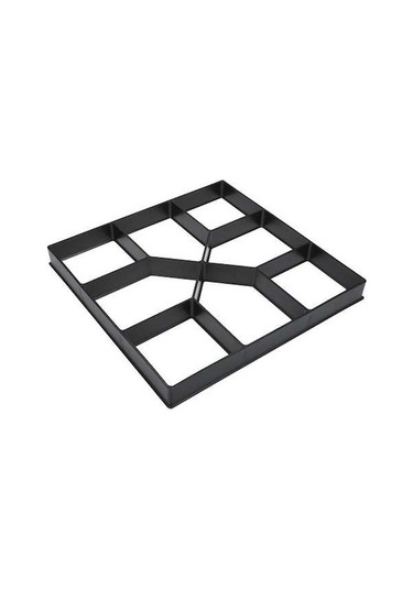 Ulzyvf Bahçe Döşeme Dıy, Taş Renkli Kare Kalıp, Reedark Malzeme - Abs Çok Renkli