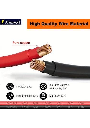 Xuweiwei 1.8m/6ft 12awg Sigara Çakmağı Erkek Xt60ı Dişi Bağlantı Kablosu Mat Kaplama Batarya Şarj Cihazı Uyumlu