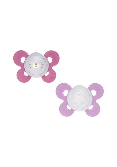 Chıcco Soother Comfort Lumı 2'li Silikon Emzık 16-36 Ay