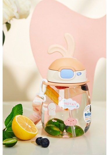 Shotay Rabbıt Unisex Trıtan Matara 600 Ml. Sht-st-7008-2 Çok Renkli